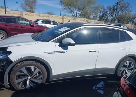 2021 Volkswagen Id.4 Pro S из США, поврежденный, VIN WVGKMPE2XMP060604